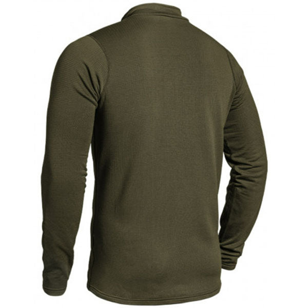 A10 Langarm Shirt THERMO PERFORMER SWEAT ZIP -10°C/-20°C, olive