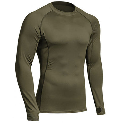 A10 Langarm Shirt THERMO PERFORMER -10°C/-20°C, olive
