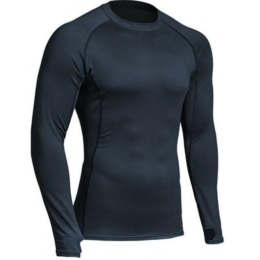 A10 Langarm Shirt THERMO PERFORMER -10°C/-20°C, navy blue
