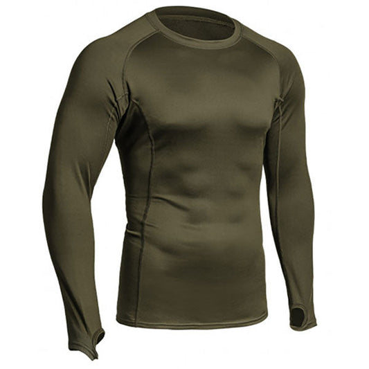 A10 Langarm Shirt THERMO PERFORMER 0°C/-10°C, olive