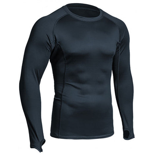 A10 Langarm Shirt THERMO PERFORMER 0°C/-10°C, navy blue