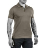 Polo Shirt URBAN, brown-grey (olive)