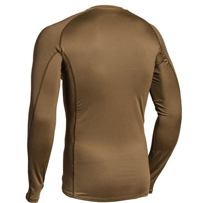 A10 Langarm Shirt THERMO PERFORMER -10°C/-20°C, tan