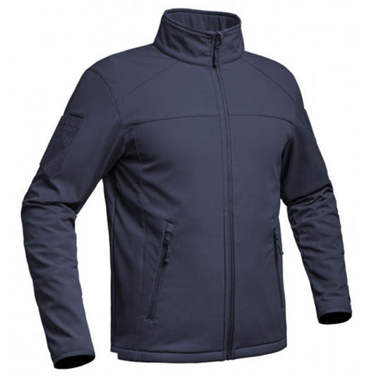 A10, Ripstop-Softshell Jacke FIGHTER, navy blue