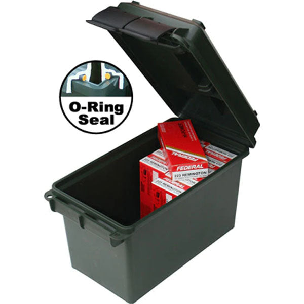 Scatola per munizioni AMMO CAN 50T AC50C, verde foresta