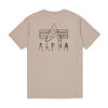 T-shirt con stampa sul retro e logo Puff 