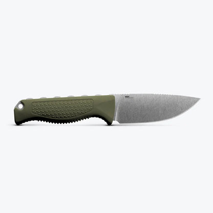 Coltello da esterno Steep Country Dark Olive Santoprene Drop Point