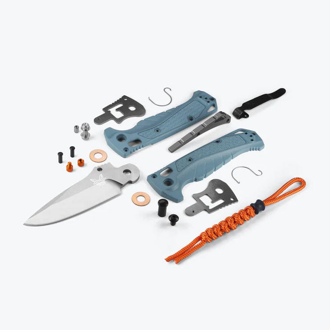 Coltello pieghevole Mini Adira Depth Blue Grivory Drop Point