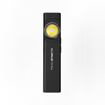 Lampe LED EDC E5 Plus, 650 lumens (batterie incluse), noire