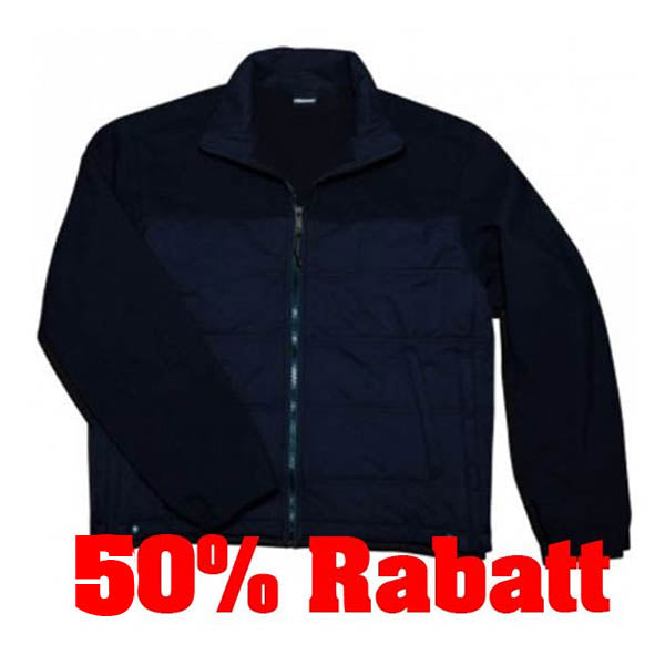 50% Rabatt: BLAUER, Softshell Hybrid Jacket, dark navy