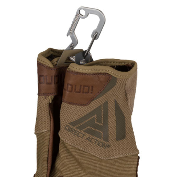 Einsatzhandschuhe LIGHT GLOVES LEATHER, coyote brown