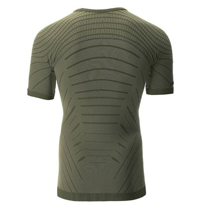 CHEMISE MAN MOTYON XTREME UW MANCHES COURTES, vert tactique