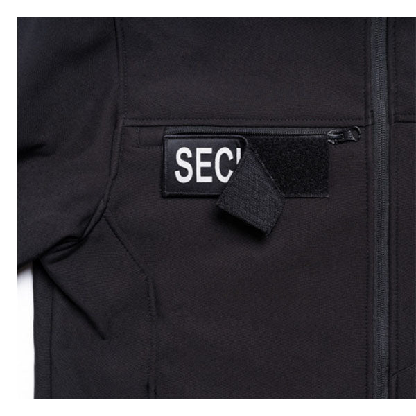 Hardshell Jacke WF150 SECU-ONE FLAP SECURITE, black 