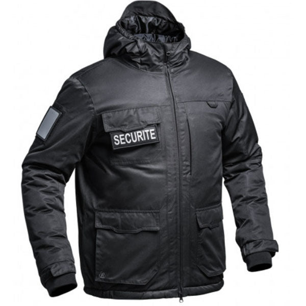 Hardshell Jacke WF150 SECU-ONE FLAP SECURITE, black 