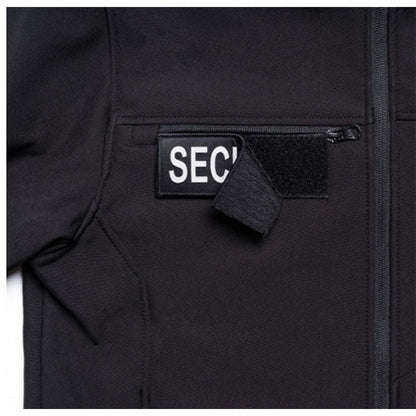 Fleecejacke SECU-ONE SECURITE HV-TAPE, black