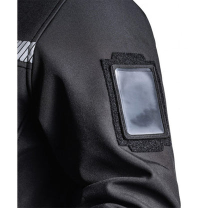 Fleecejacke SECU-ONE SECURITE HV-TAPE, black