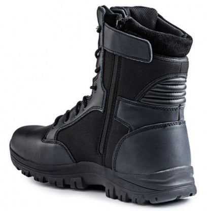 A10, chaussure de sécurité SECU-ONE 8", avec fermeture éclair, noir