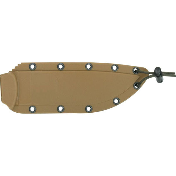 Survivalmesser MODEL 6, Teilwellenschliff, black