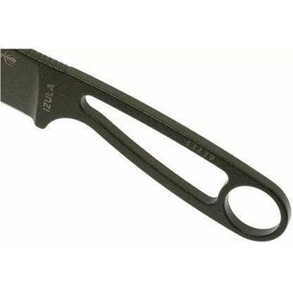 Neck-Knive IZULA, Glattschliff, OD green