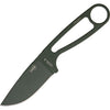 Neck-Knive IZULA, Glattschliff