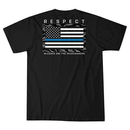 HOWITZER, T-Shirt RESPECT PEACEMAKERS, black