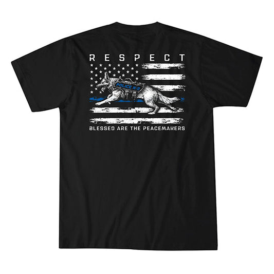 HOWITZER, T-Shirt K9 RESPECT, black