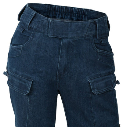 Pantalon FEMME UTP (Urban Tactical Pants), DENIM-STRETCH, bleu marine