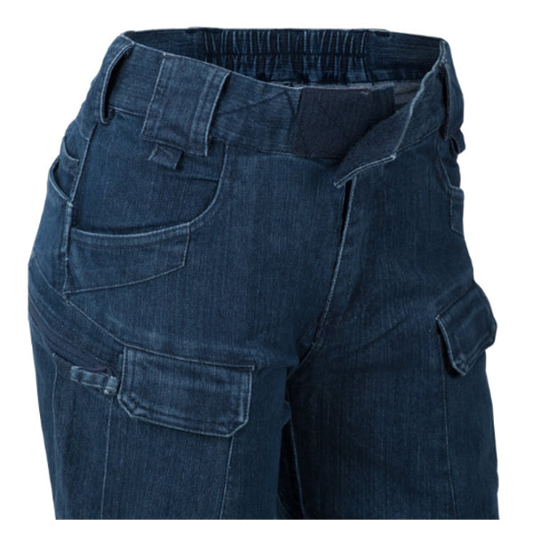 Pantalon FEMME UTP (Urban Tactical Pants), DENIM-STRETCH, bleu marine