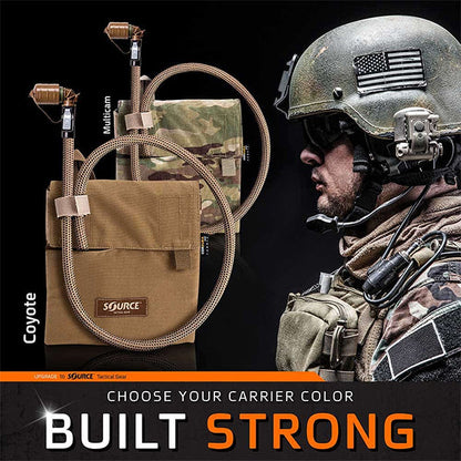 Sac d'hydratation tactique KANGAROO 1L, noir