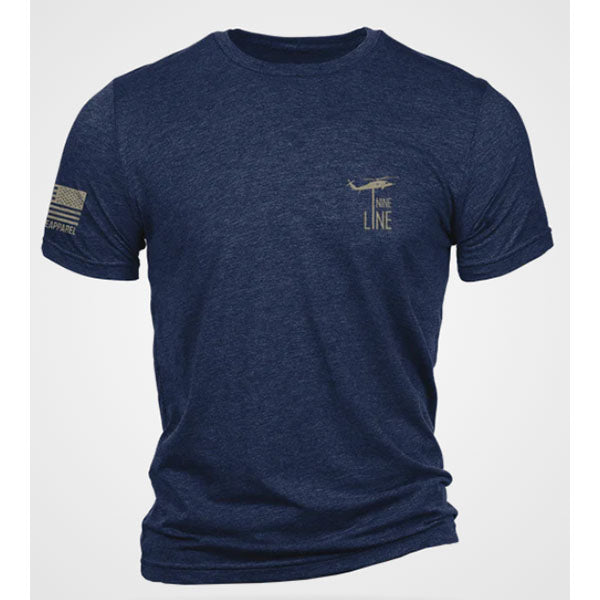 NINE LINE, T-Shirt VALHALLA, navy 