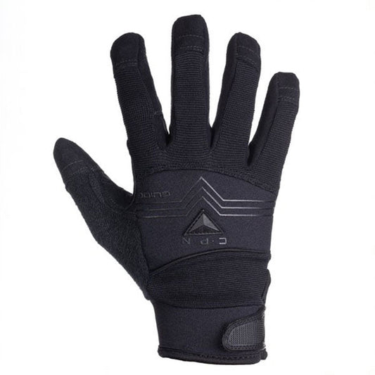 Gant de protection contre les piqûres d'aiguilles GUIDE cuir synthétique, noir