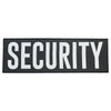 Badge in velcro SECURITY, 100x300mm, bianco