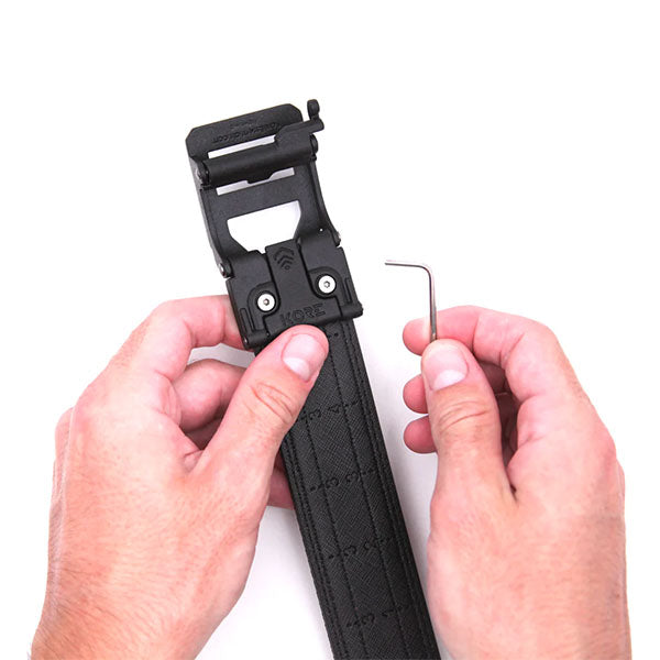 Fibbia della cintura X7 NERA