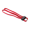 Versione didattica delle manette usa e getta, rosse - set da 5