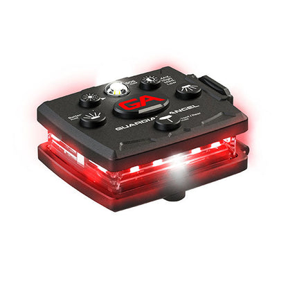 Lampe de sécurité GUARDIAN ANGEL MICRO ROUGE/ROUGE, avec batterie