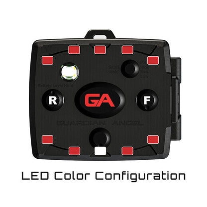 Lampe de sécurité GUARDIAN ANGEL MICRO ROUGE/ROUGE, avec batterie