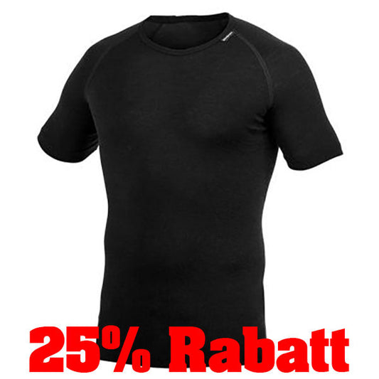 25% Rabatt: WOOLPOWER, Lite T-Shirt, black