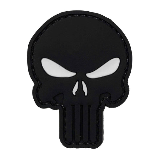Patch Moral / Patch Velcro - PUNISHER YEUX BLANCS