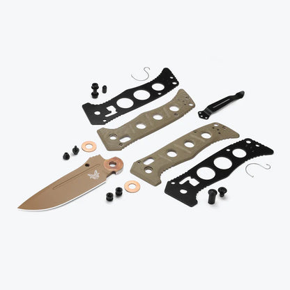 Coltello pieghevole Mini Adamas OD Green G10 Drop Point