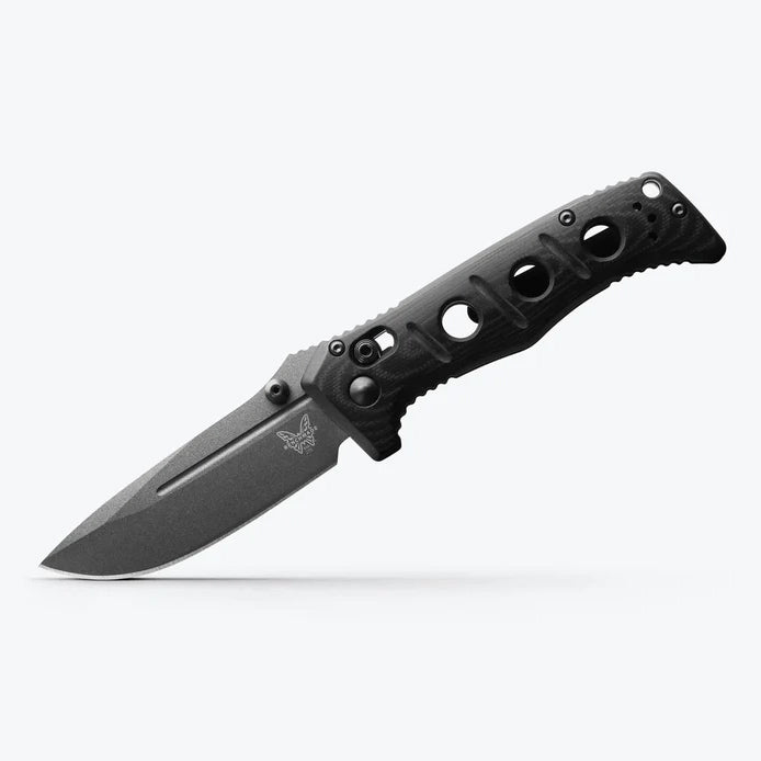 Coltello pieghevole Mini Adamas Black G10 Drop Point 1