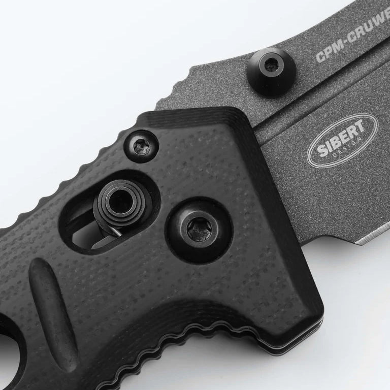 Coltello pieghevole Mini Adamas Black G10 Drop Point 1