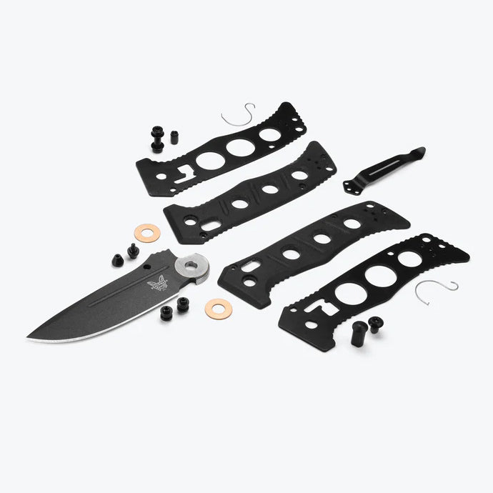 Coltello pieghevole Mini Adamas Black G10 Drop Point 1