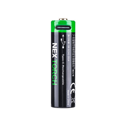 Batterie Li-Ion USB 14500 DC20063, 880 mAh avec circuit de protection