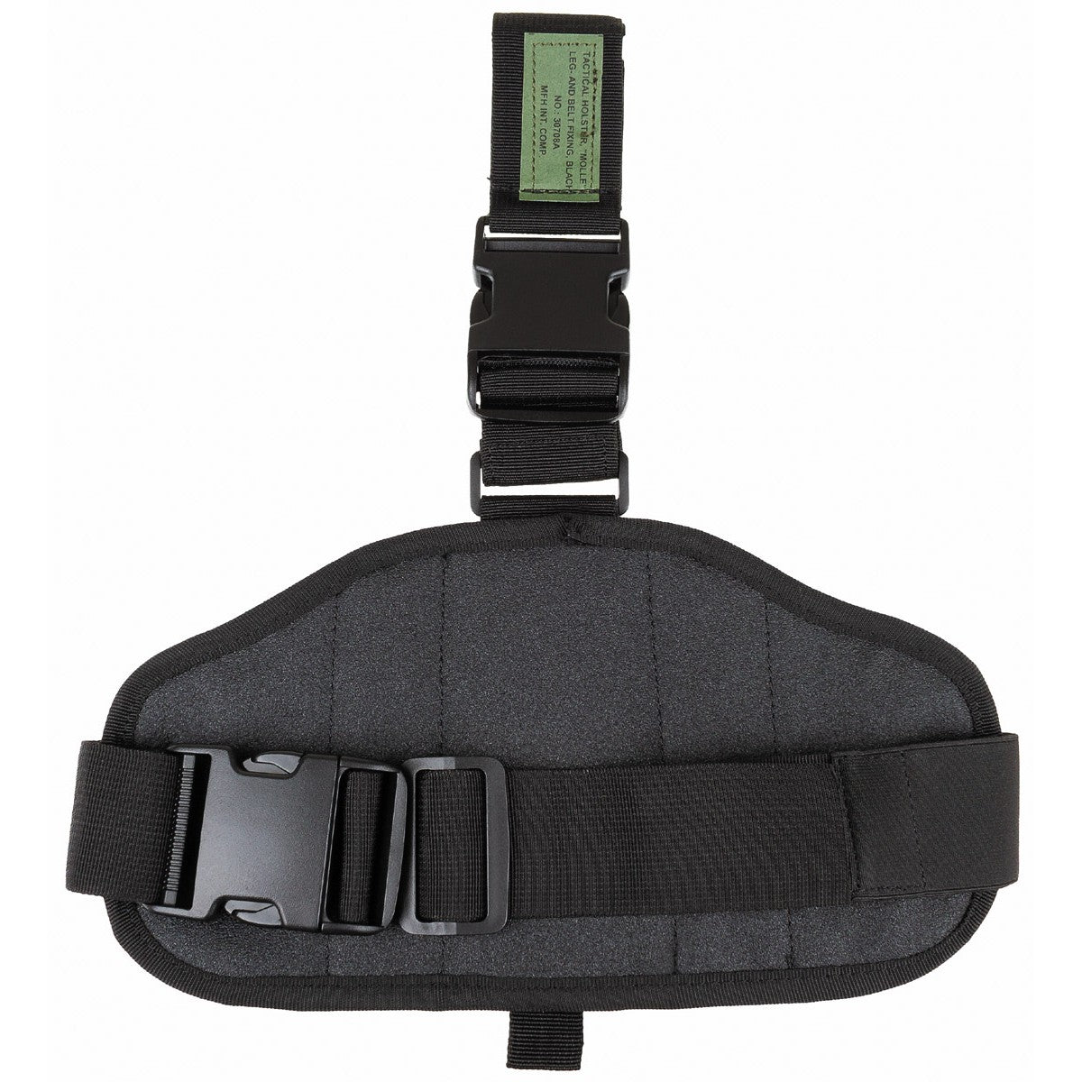 PISTOLENHOLSTER "MOLLE", Bein- & Gürtelbef. für Rechtshänder, schwarz