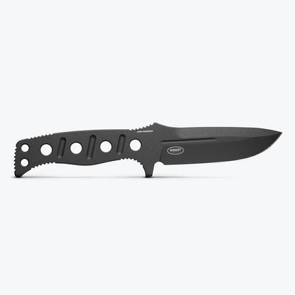 Coltello fisso Adamas Paracord nero Drop Point