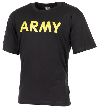 T-shirt imprimé « Army », noir