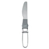 Posate in titanio ESBIT, pieghevole, coltello FK14.5-TI