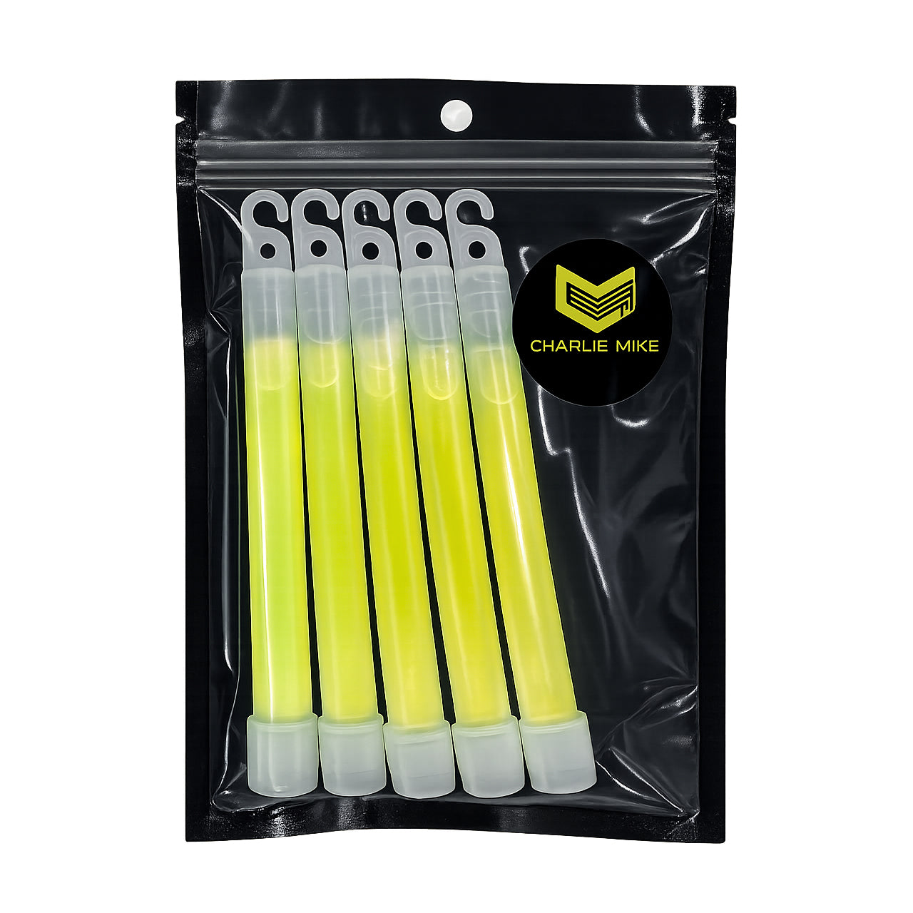 5er-Set: Knicklicht/Leuchtstab Yellow, 1.5x15cm