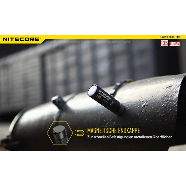 LED-TASCHENLAMPE LA10 - 135 Lumen (ohne Batterie)