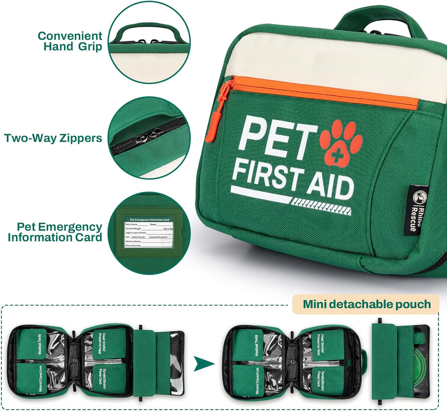 Trousse de premiers secours pour animaux de compagnie